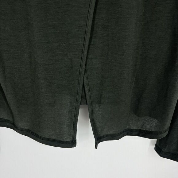 Sweaty Betty Top Size Small Womens Olive Green Split Back Long Sleeve Yoga Shirt - Picture 7 of 10